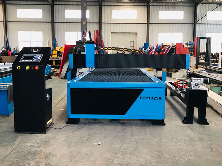 盈利型 4x8 帶旋轉管切割器的數控等離子切割工作臺套件