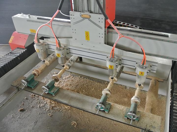 經(jīng)濟(jì)實(shí)惠的3D數(shù)控雕刻機(jī)帶有多個(gè)第四旋轉(zhuǎn)軸