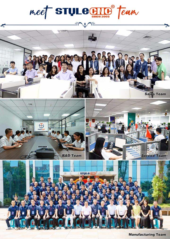 STYLECNC 團隊合作