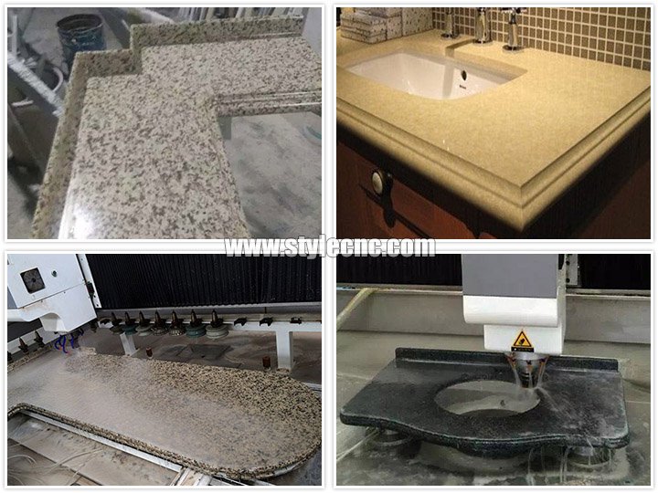 適用于石英、花崗巖、大理石項目的數控石材切割和拋光機 適用于石英、花崗巖、大理石項目的數控石材切割和拋光機