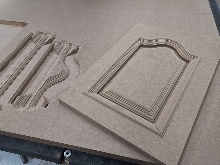 四軸旋轉數控木材加工中心項目