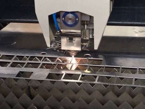 1000W IPG 光纖激光金屬切割機，適用于 3 毫米鋁板