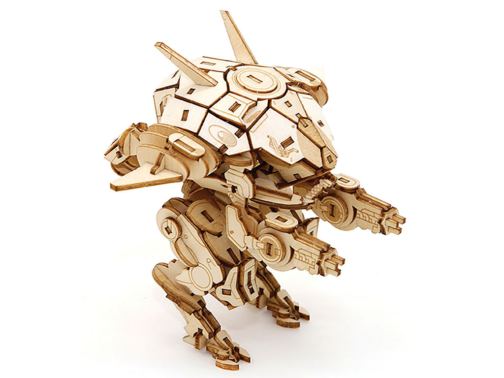 3D 激光切割木材項目