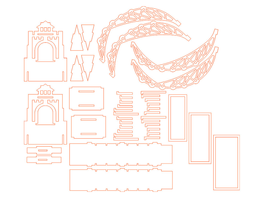 免費(fèi) 3D 激光切割文件