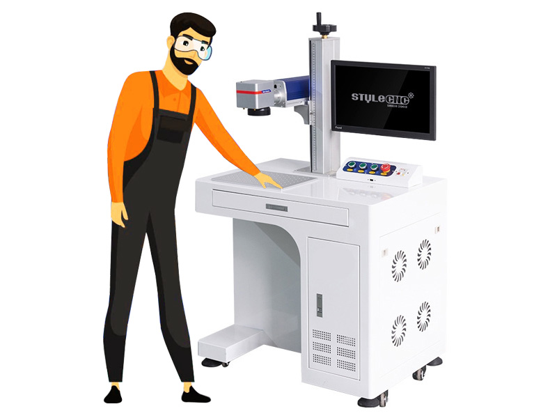 適用于金屬和聚合物塑料的臺(tái)式光纖激光雕刻機(jī) 適用于金屬和聚合物塑料的臺(tái)式光纖激光雕刻機(jī)