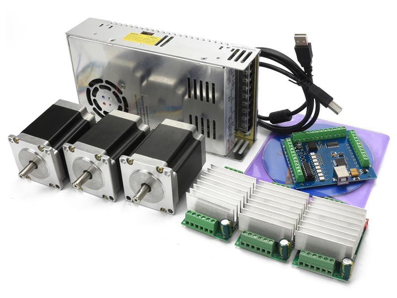 USB Mach3三軸數(shù)控控制器套件