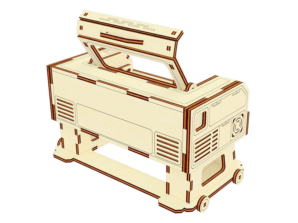 CO2 激光切割 3D 激光切割機拼圖