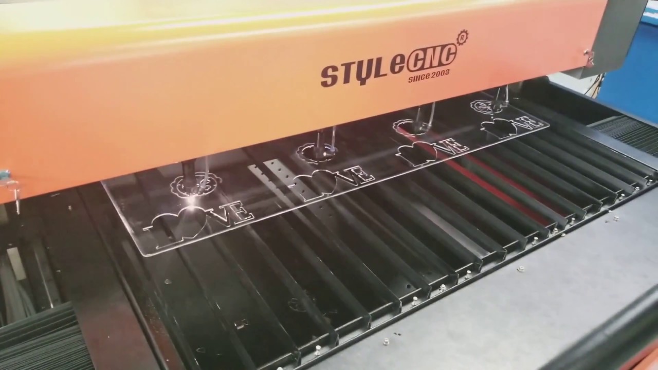 工業 CO2 激光亞克力板切割機